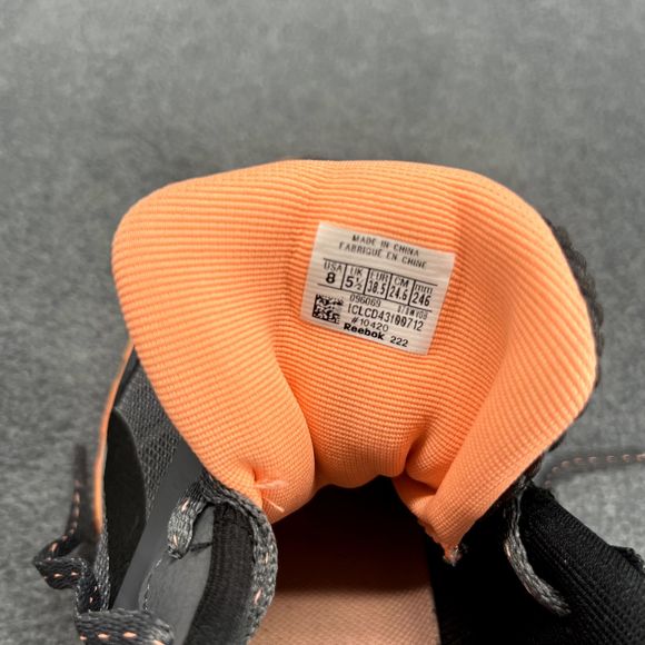 Reebok Sneakers Womens 8 Gray Coral Ortholite Trail Running Athletic Shoes - Picture 9 of 16